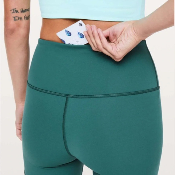 Lululemon Seek The Heat Tight *28" Green Jasper 21357 - Picture 5 of 11